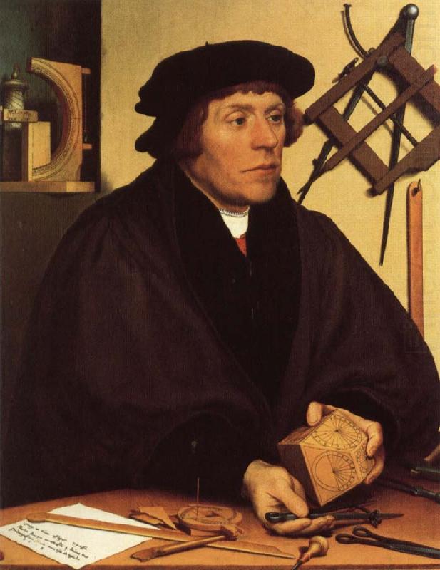 Hans Holbein Portrait of Nikolaus Kratzer china oil painting image